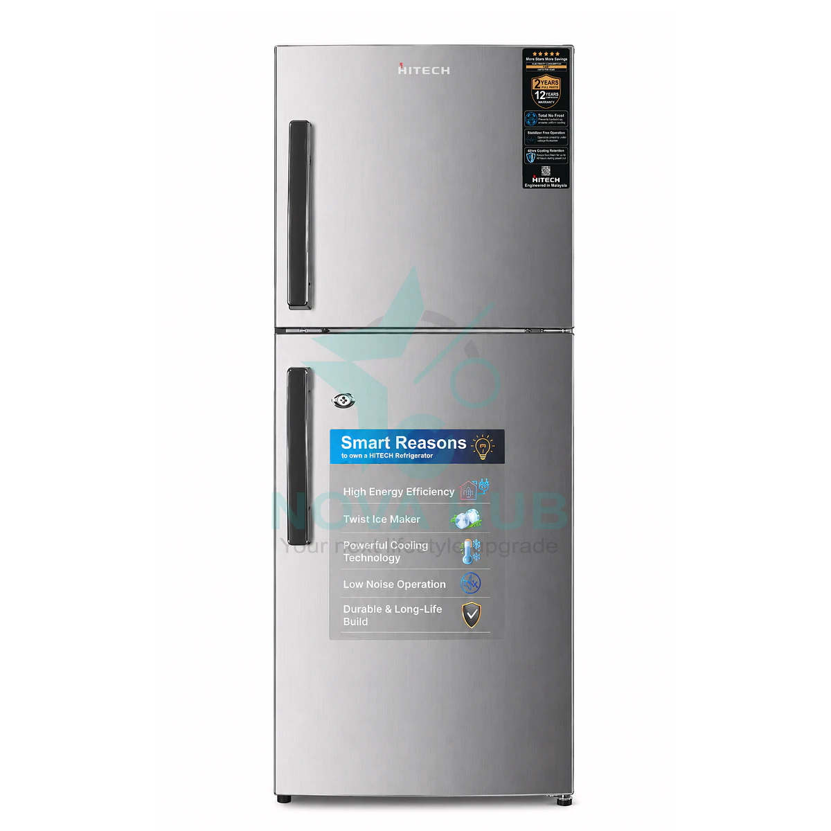 Hitech Malaysia Hrd-240Shm 240 L Double Door Refrigerator 1 Hitech Malaysia HRD-240SHM 240 L Double Door Refrigerator