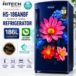 Hitech Malaysia 186 L Single Door Refrigerator HS186ANMF HS186ANBF / Premium Glossy Floral