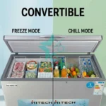 Hitech Malaysia HACF-200FS 200 L Convertible Chest Freezer - Image 4