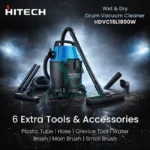 Hitech Malaysia 1800 W Drum Vacuum Vaccum Cleaner for home with Blower - HITECH HDVC15L1800W - Nova Hub (8)