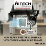 Hitech Malaysia HDVC21L2000W 21 L Wet & Dry Drum Vacuum Vaccum Cleaner for home with Blower - HDVC21L2000W 21L - Nova Hub (3)