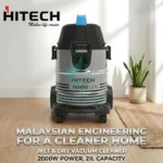 Hitech Malaysia HDVC21L2000W 21 L Wet & Dry Drum Vacuum Vaccum Cleaner for home with Blower - HDVC21L2000W 21L - Nova Hub (6)