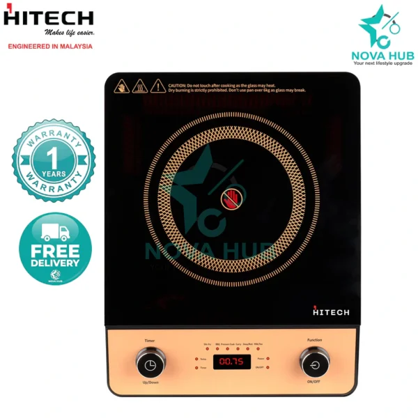 Hitech Malaysia HK04INF-3 Infrared Induction Stove Cooktop - HK04INF-3 Infrared Induction Cooktop is the best induction cooktop in Nepal. Shop genuine products at Nova Hub.