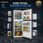 Hitech Malaysia HRD-240SHM 240 L Double Door Refrigerator - Nova Hub (2)