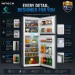 Hitech Malaysia HRD-294SHM 294 L Double Door Refrigerator - Nova Hub (2)