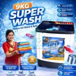 Hitech Malaysia 9 KG Semi Automatic Top Loading Washing Machine - HSWM-900GLWB - Nova Hub (2)