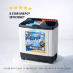 Hitech Malaysia 9 KG Semi Automatic Top Loading Washing Machine - HSWM-900GLWB - Nova Hub (7)