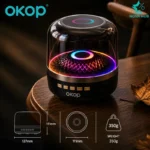 OKOP KP-823 Subwoofer Portable Bluetooth Speaker with RGB led Light - Image 3