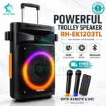 Rowa Singapore RH-EK1203TL Portable Trolley Party Speaker - Image 2