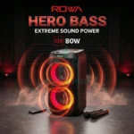 Rowa Singapore RH-EK802PS Dual 8" Portable Party Speaker - Image 4