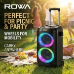Rowa Singapore RH-EK802PS Dual 8" Portable Party Speaker - Image 6