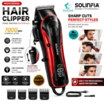 SOLIMPIA HT-653 Powerful hair and beard trimmer for men is the best trimmer in Nepal. Shop genuine products at Nova Hub.