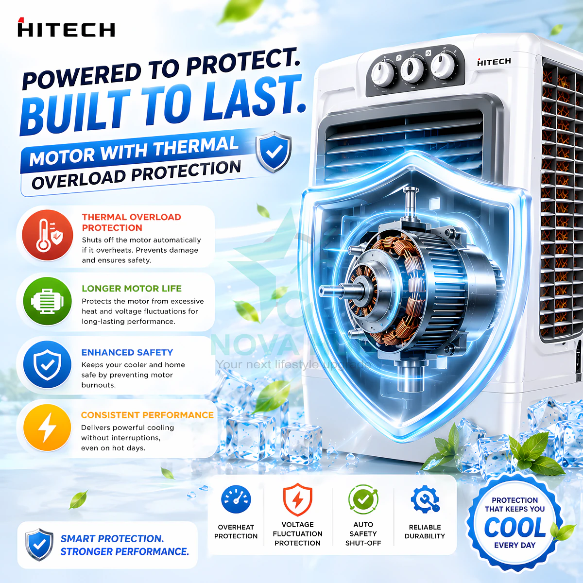 Hitech Malaysia Cool 55 55 L Desert Air Cooler - Everest Cool 55