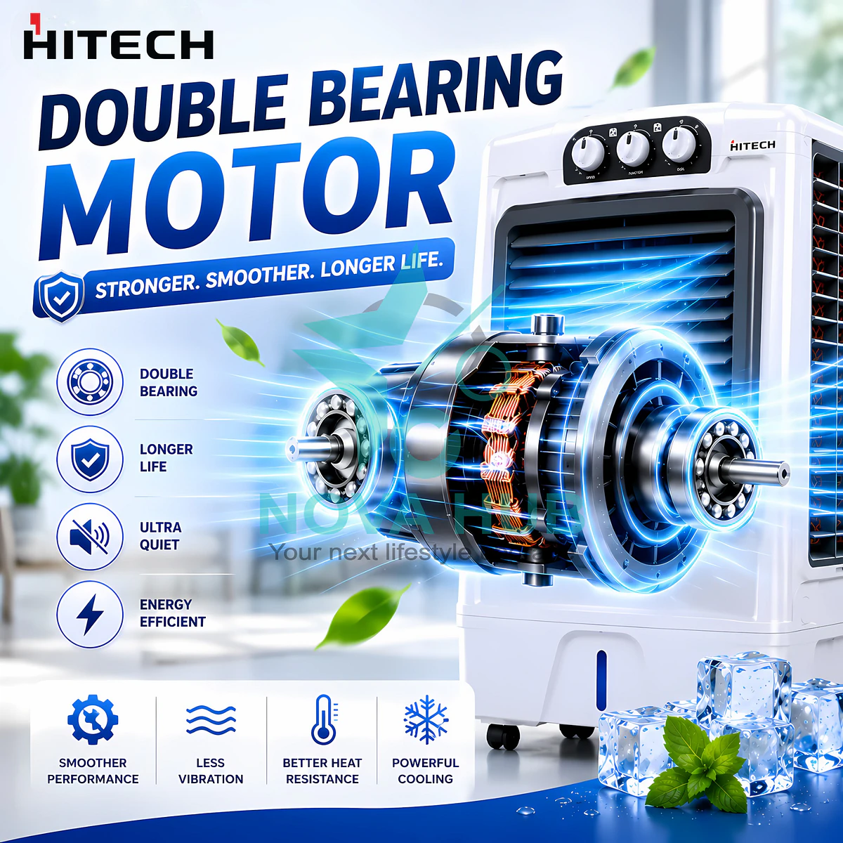 Hitech Malaysia Cool 55 55 L Desert Air Cooler - Everest Cool 55