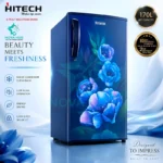 Hitech Malaysia 170 L Single Door Refrigerator HS1810GCB HS1810GCR / Premium Glossy Floral - HS1810GCB / HS1810GCR - Nova Hub (2)