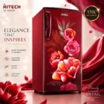 Hitech Malaysia 170 L Single Door Refrigerator HS1810GCB HS1810GCR / Premium Glossy Floral - HS1810GCB / HS1810GCR - best single door refrigerator in Nepal. Shop at Nova Hub.