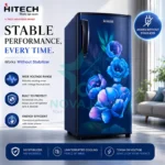 Hitech Malaysia 170 L Single Door Refrigerator HS1810GCB HS1810GCR / Premium Glossy Floral - HS1810GCB / HS1810GCR - Nova Hub (7)