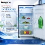 Hitech Malaysia 170 L Single Door Refrigerator HS1810GCB HS1810GCR / Premium Glossy Floral - HS1810GCB / HS1810GCR - Nova Hub (6)
