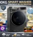 German Tech 10 KG Washing Machine BLDC Inverter Fully Automatic - GT-10KGBLDC - best washing machine in Nepal. Shop at Nova Hub.