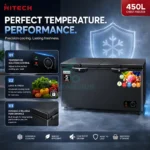 Hitech Malaysia HCCF-450DD 450 L Convertible Double Door Chest Freezer - Image 7
