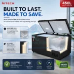 Hitech Malaysia HCCF-450DD 450 L Convertible Double Door Chest Freezer - Image 8