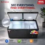 Hitech Malaysia HCCF-450DD 450 L Convertible Double Door Chest Freezer - Image 6