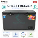 Hitech Malaysia HCCF-450DD 450 L Convertible Double Door Chest Freezer