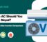 Inverter AC vs Non-Inverter AC comparison banner showing the key differences between both air conditioner types
