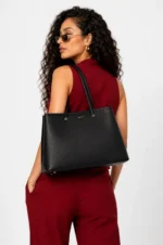 The Bag Co. Elina Leather Tote Bag - Nova Hub (8)