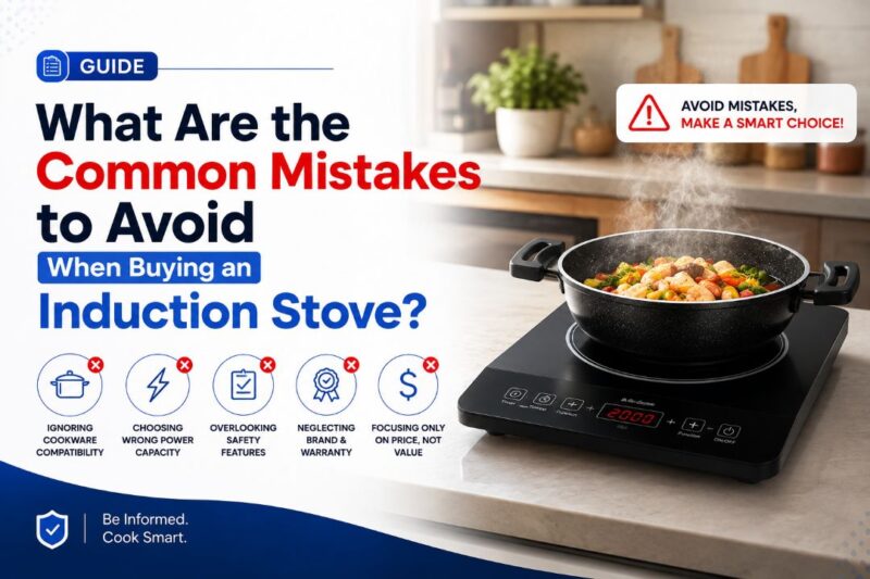 Common mistakes to avoid when buying an induction stove in Nepal