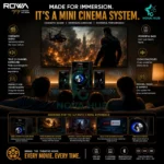 ROWA RS2201 Premium 2.1 Multimedia Speaker System - Ultimate Clarity for Cinema Experience - Nova Hub (4)