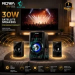 ROWA RS2201 Premium 2.1 Multimedia Speaker System - Ultimate Clarity for Cinema Experience - Nova Hub (8)