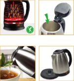Combo: Tiffany Original TF-6613 Electric Kettle 2 L + Hitech Iron - tf6613 + Deluxe Iron - Nova Hub (3)
