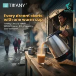 Combo: Tiffany Original TF-6613 Electric Kettle 2 L + Hitech Iron - tf6613 + Deluxe Iron - Nova Hub (5)
