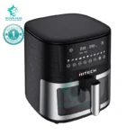 Hitech Combo Premium 7.2 L 90% Less fat Digital Transparent Window Air Fryer - 7.2L Airfryer HAF-72T06W + HK04IND-1 Induction - Nova Hub (7)